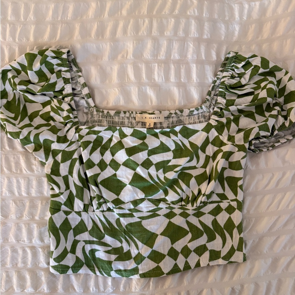 La Hearts Blouse